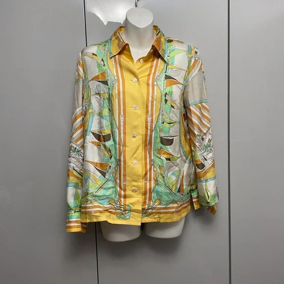 Colorful Button-Up Shirt - Picture 1 of 3